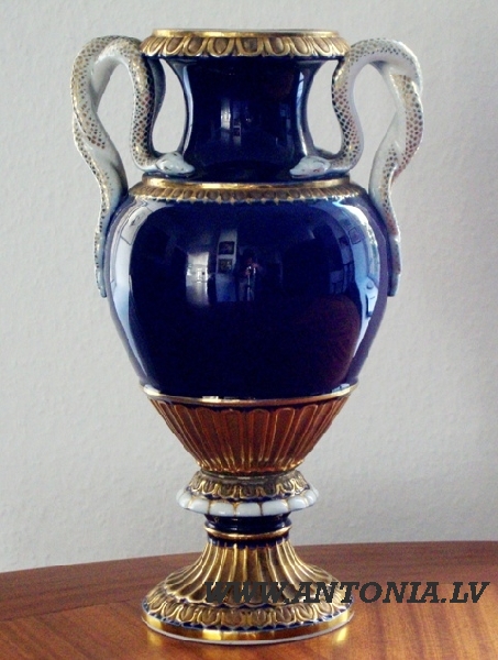 134. Vase with snakes