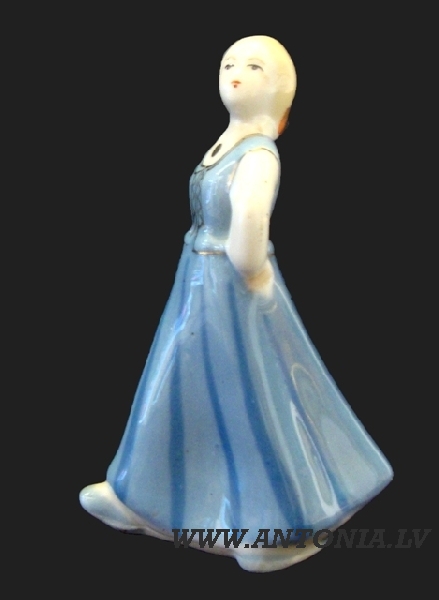 1. Девица в синем уборе