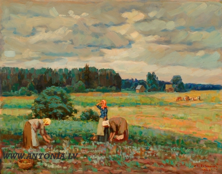 158. Indriķis Zeberiņš (1882-1969)
