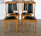 Art Nouveau chairs 4 pcs.