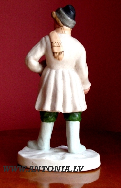  Soviet Porcelain Figure of an Accordion Player