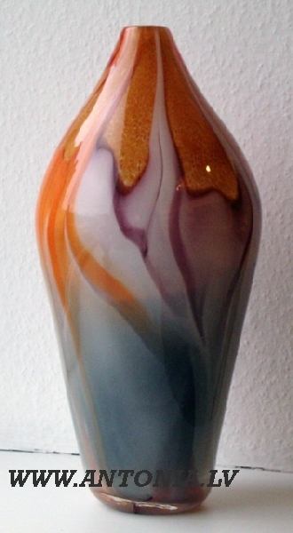 Murano glass vase