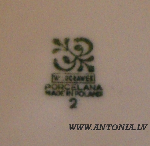 Тарелка с гербами Польши