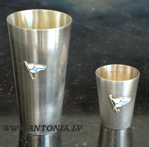 Silver cups - 2.pcs