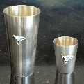 Silver cups - 2.pcs