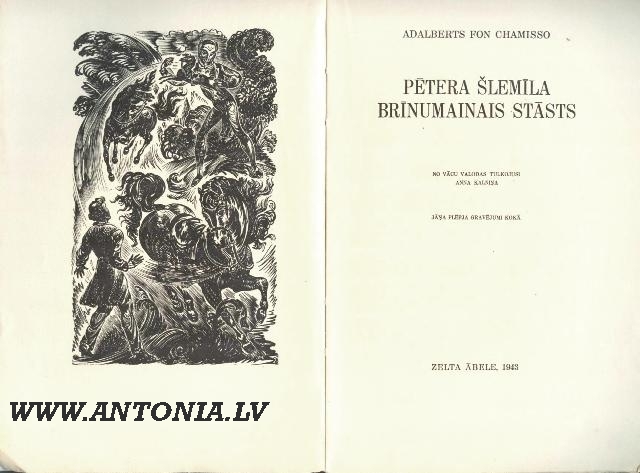 A. fon Chamisso „Pētera Šlemīla brīnumainais stāsts”