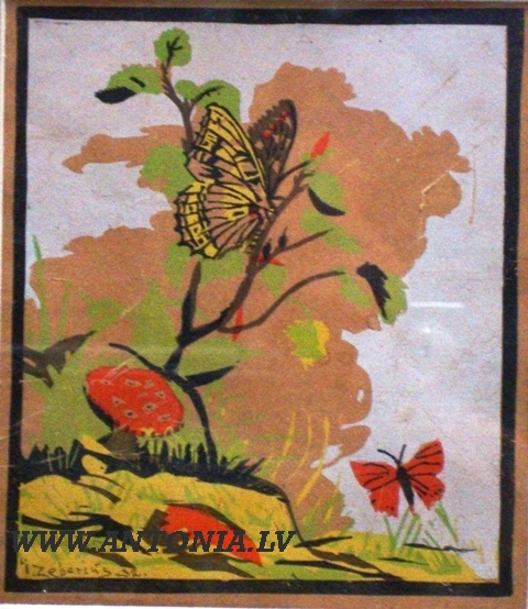 Индрикис Зебериньш (1882-1969) 