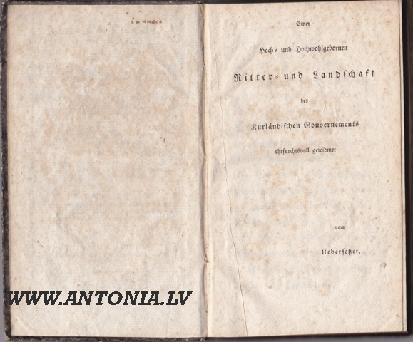 Ritter und Landschaft des Kurlandischen Gouvernements