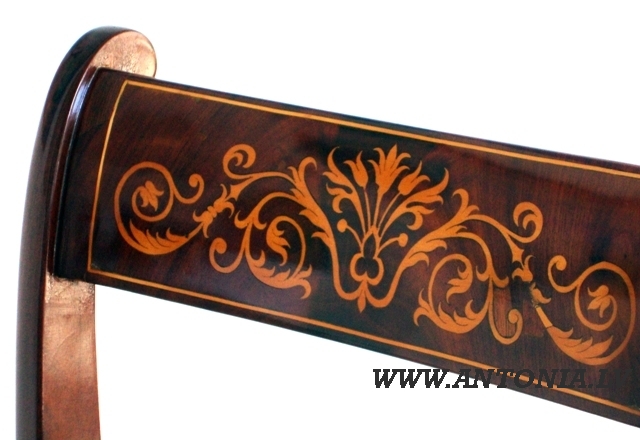 Стулья красного дерева, 6 шт.