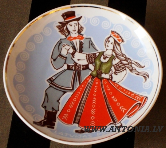 Šķīvis. Deja. Latvijas PSR