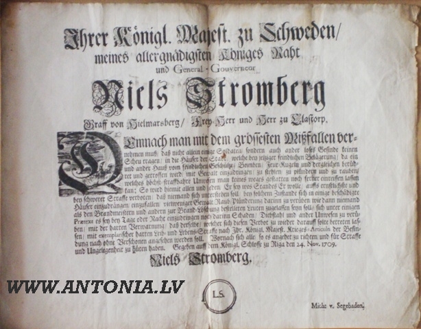 Document. Niels Stromberg