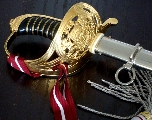 Latvian army officers sword