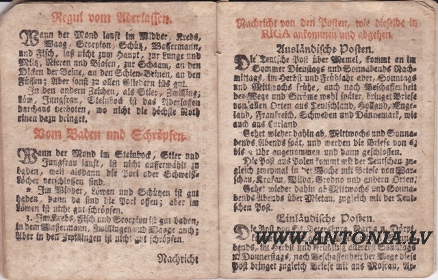 Lieflandischer Allmanach