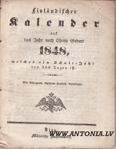 Livlandischer Kalender