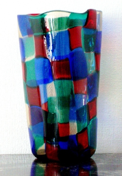 Дизайн Folvio Bianconi, ваза Venini