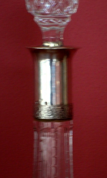 Хрустальный графин с пробкой