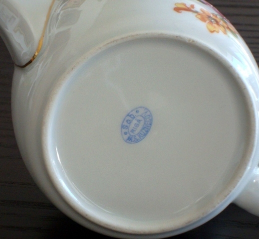 Artist Remizov. Tea set