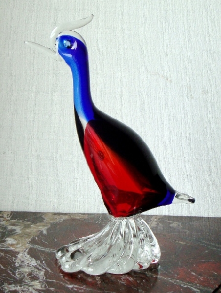 Из муранского стекла. Птица