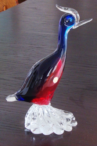 Из муранского стекла. Птица