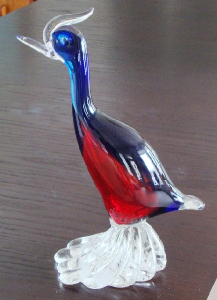 Из муранского стекла. Птица