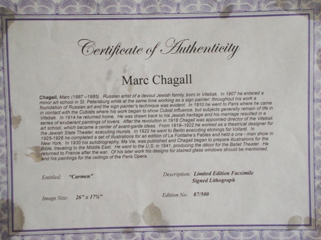 Марк Шагал / Marc Chagall (1887-1985)