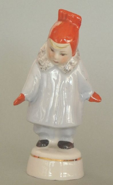 Девушка в зимой