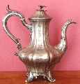 Посеребренный чайник (кофейник)