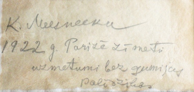 Karlis Miesnieks (1887-1977)