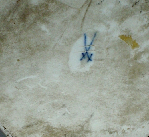 Meissenes porcelāna vāze