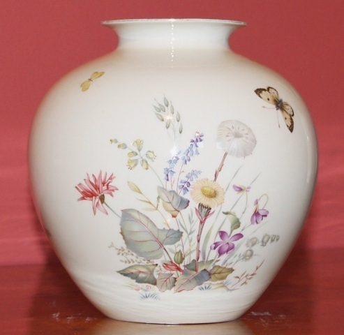 Vase with flowers of the meadow